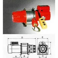 ZITREK Лебедка KDJ-300E 001-5419 купить по выгодной цене 100kwatt.ru