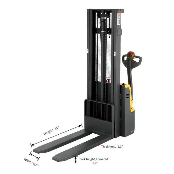 XILIN CDD15R-E Li-ion 1,5 т, 3,5 м Штабелер электрический самоходный в Краснодаре, Грузоподъемность: 1.5 тонны (1500 кг), Высота подъема вил, м.: 3.5 м, Тип батареи: Li-ion, литий-ионная купить по выгодной цене 100kwatt.ru