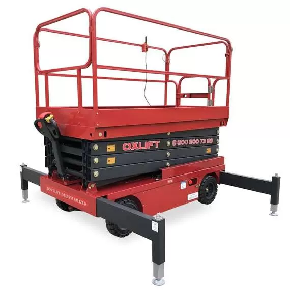 OXLIFT QZ-030-039 Ножничный самоходных подъемник 300 кг, 3.9 м в Краснодаре купить по выгодной цене 100kwatt.ru