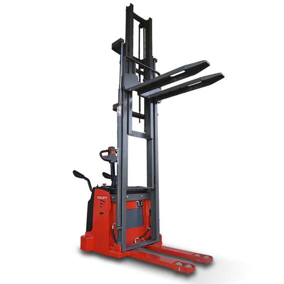 OXLIFT BX-3520 Самоходный штабелер с платформой для оператора 3.5 м 2000 кг в Краснодаре купить по выгодной цене 100kwatt.ru