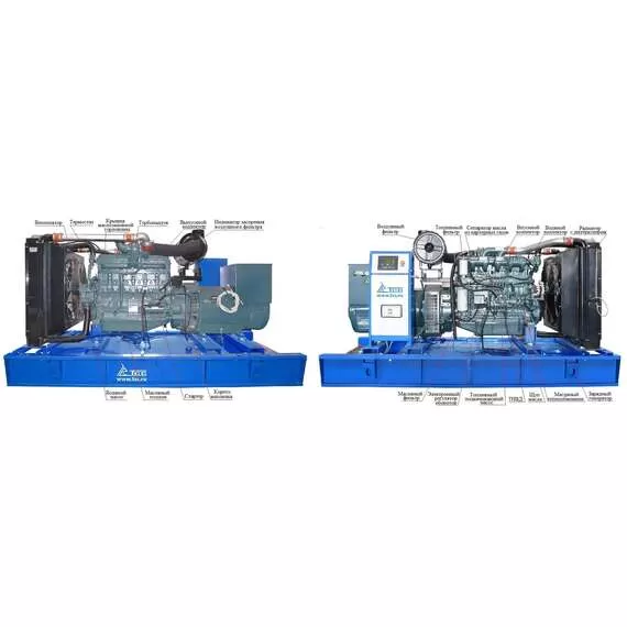 ТСС Prof DOOSAN TDO 330MC АД-240С-Т400-1РМ17 (Mecc Alte) Дизельный генератор в Краснодаре купить по выгодной цене 100kwatt.ru