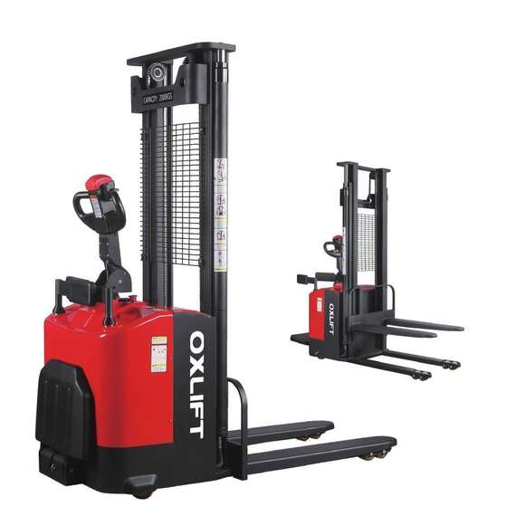 OXLIFT BX 1630H 1600 кг 3 м Самоходный штабелер с платформой для оператора с двумя гидроузлами в Краснодаре купить по выгодной цене 100kwatt.ru